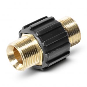 Messing dubbele koppeling